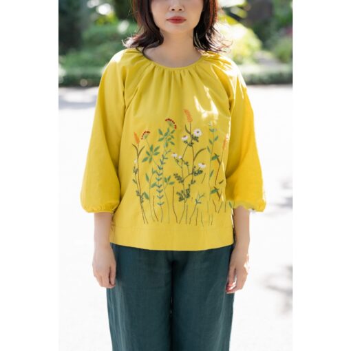 Rập giấy A0 mã 1677 - áo tay ragland - Hình ảnh 3