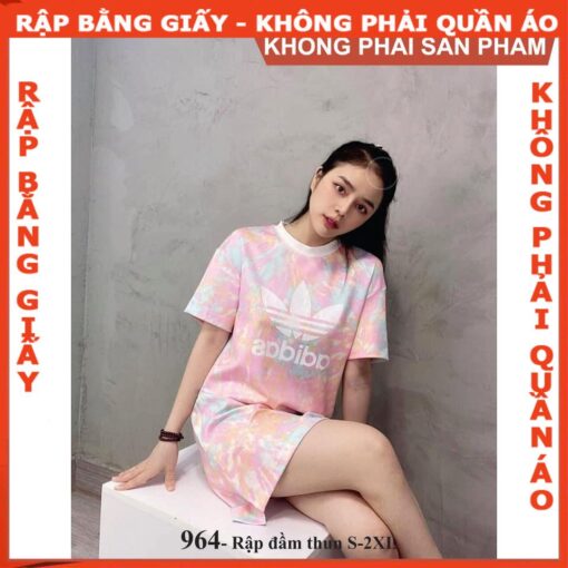 Rập đầm thun 964-  rập đầm suông - Hình ảnh 2