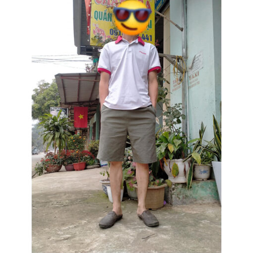 Rập giấy A0 mã B38 -  quần short lưng thun nam - Hình ảnh 6