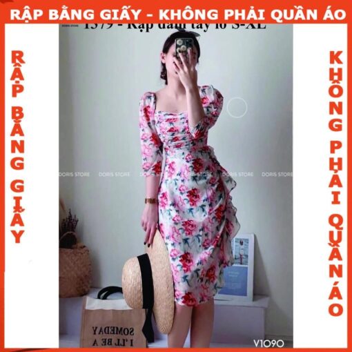 Rập giấy A0 đầm tay lỡ mã 1379