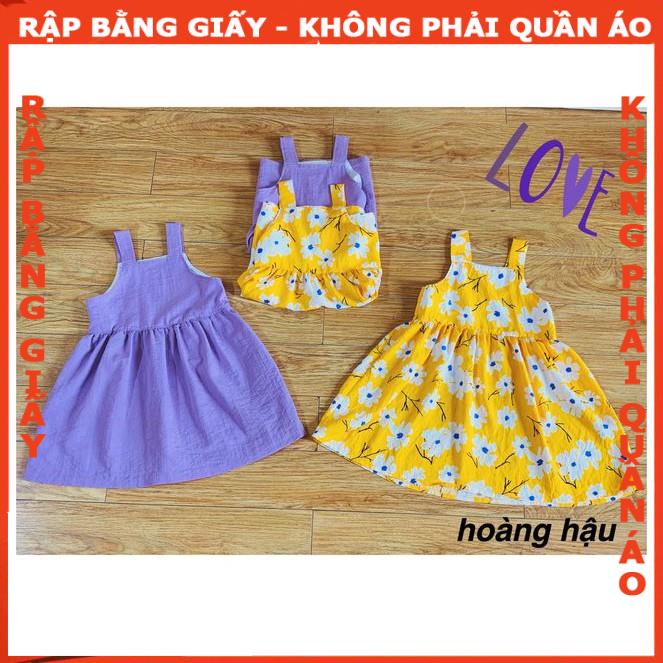 Rập mã R249 - đầm dây cho bé - Hình ảnh 2