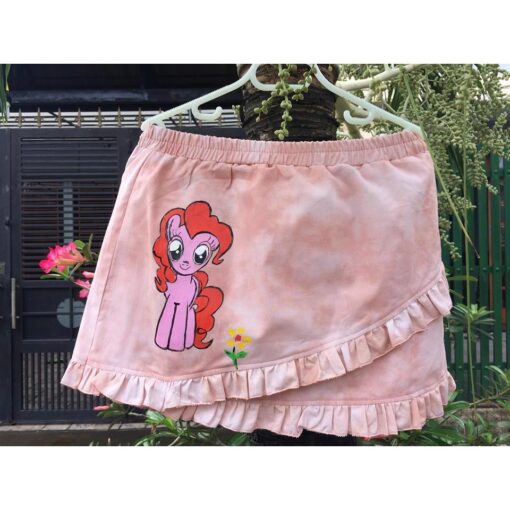 Rập mã R186 - chân váy lưng thun cho bé - Hình ảnh 3