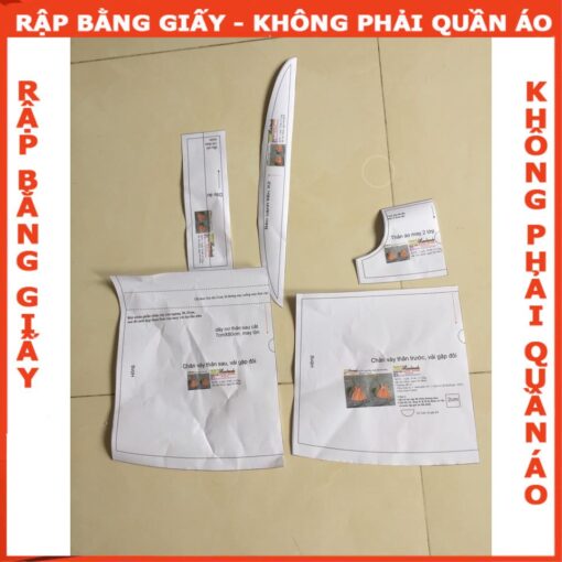Rập giấy A0 jum cho bé mã R302 - Hình ảnh 4