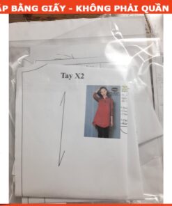 Alternative view of Rập giấy A0 mã R325 - rập áo tắm bé