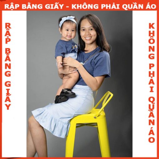 Rập giấy A0 mã R25 cho mẹ - Rập chân váy đuôi cá - Hình ảnh 2