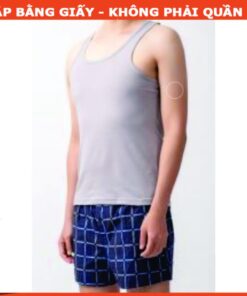 Rập giấy A0 may bộ quần đùi áo ba lỗ B57