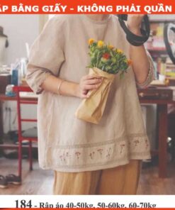 Rập giấy A0 mã 184 - áo tay lỡ