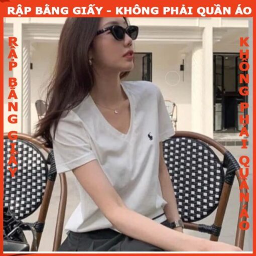 Rập giấy A0 mã 887 - áo thun cổ tim nữ