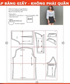 Rập giấy A0 mã 1019 - Rập áo