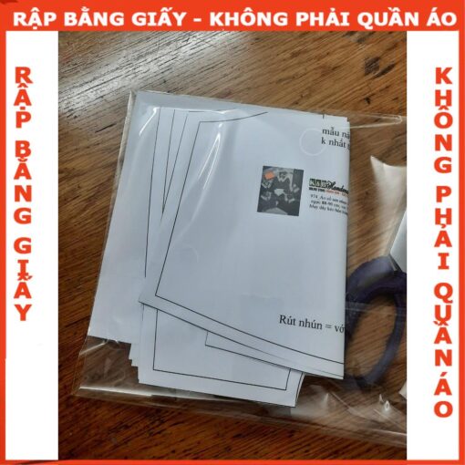 Rập  mã 984- đầm cổ 5 góc - Hình ảnh 4