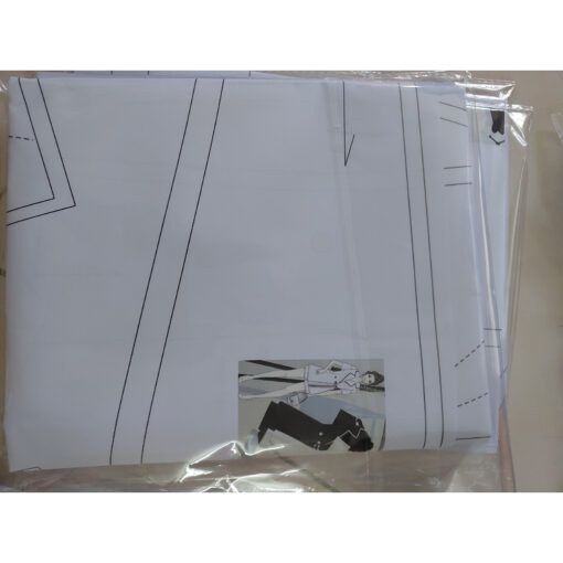 Rập giấy A0 mã 1609 - rập áo dáng dài - Hình ảnh 4