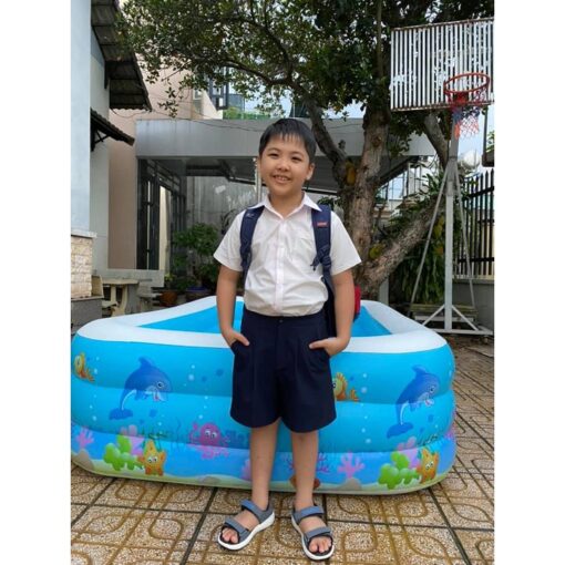 Rập giấy A0 mã B46, B18 - set đồng phục bé trai quần short