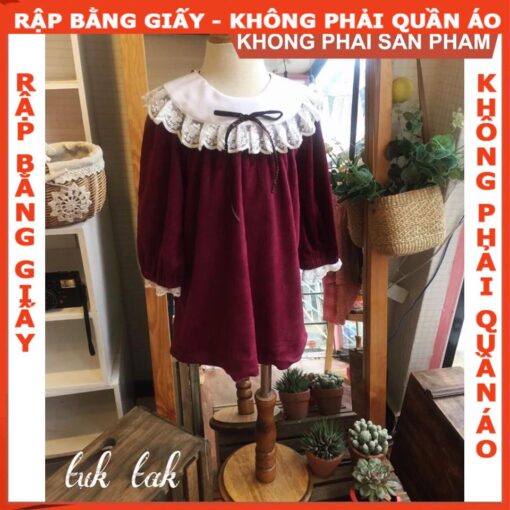 Rập giấy A0 mã R397 - rập đầm nữ - Hình ảnh 3