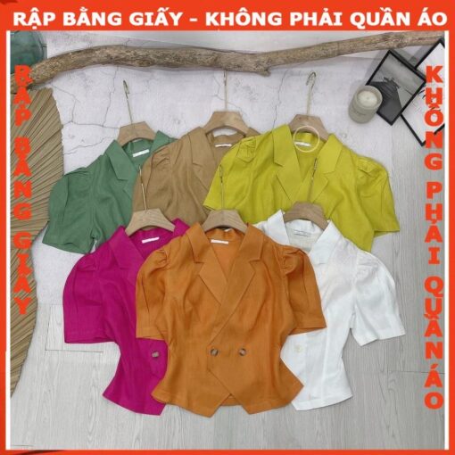 Rập giấy A0 mã 1635 - áo cổ ve