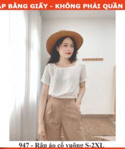 Rập giấy A0 mã 94 7 -áo bo gấu