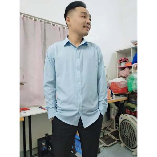 Rập giấy A0 mã B27 - áo sơm mi dài tay phom ôm - Hình ảnh 7