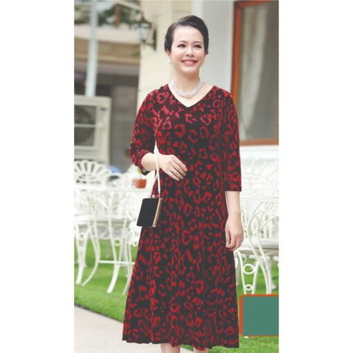 Rập giấy A0 mã 1538 - đầm trung niên