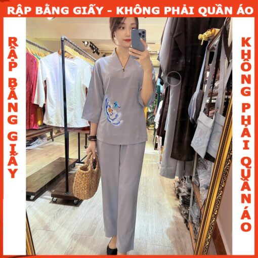 Rập giấy A0 mã 47 - bộ đi chùa cổ đứng