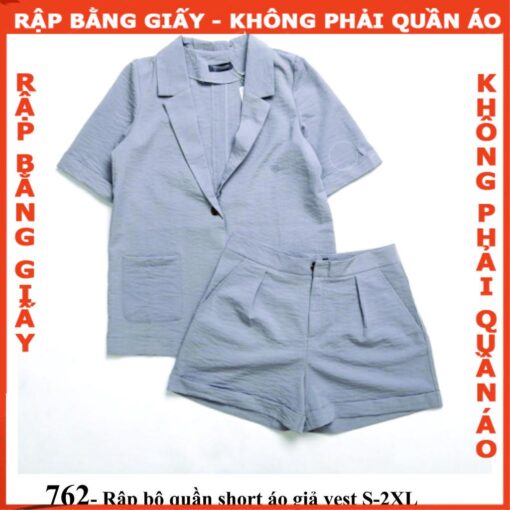 Rập mã 762- Rập bộ vest ngắn - Hình ảnh 4