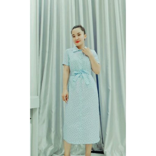 Rập mã 675 rập đầm dáng suông - Hình ảnh 4