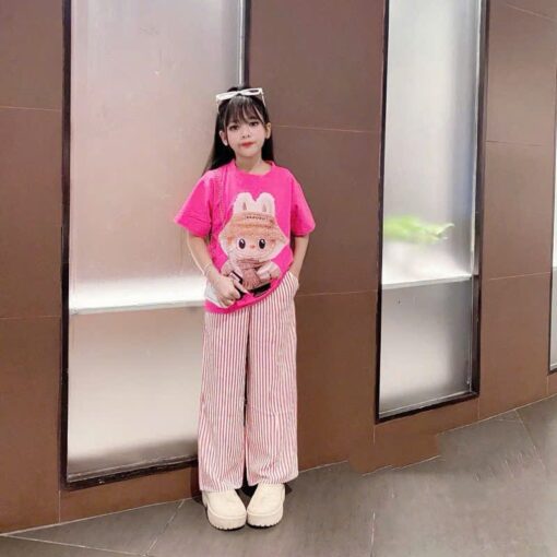Rập giấy A0  bộ áo thun quần suông mã R43 - Hình ảnh 2
