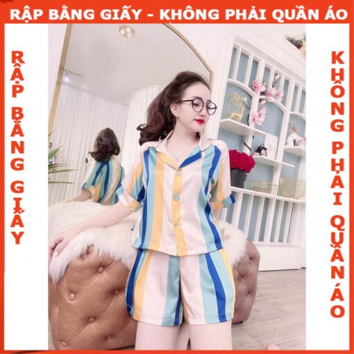 Rập giấy A0 mã 1172 - bộ piyama tay ragland - Hình ảnh 5