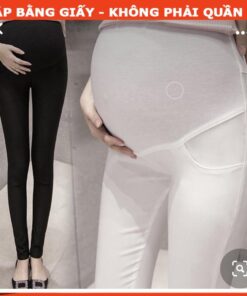 Rập giấy A0 mã BA32 - quần legging bầu