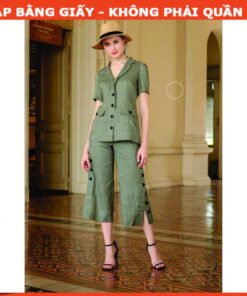 Alternative view of Rập mã 1317 - bộ quần suông lửng