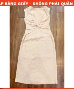 Rập  giấy A0 mã 1723 - đầm xoắn eo