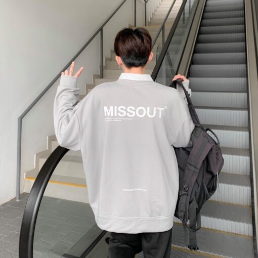 Rập giấy A0 áo sweater form unisex mã B51 - Hình ảnh 2
