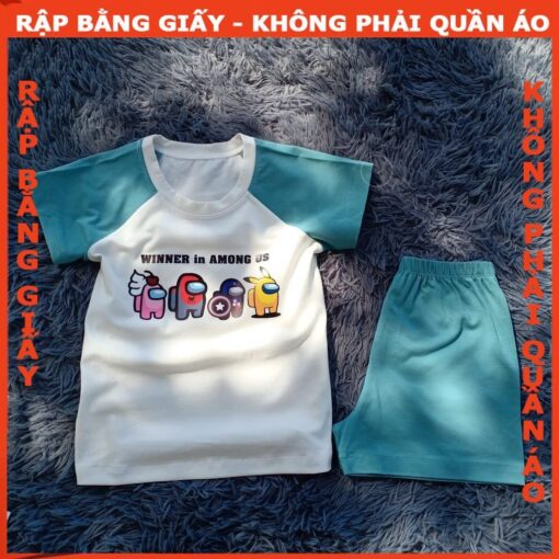 Rập  mã B19 bộ thun bé tay ragland