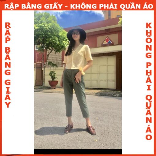 Rập giấy A0 mã 84 - Rập quần bagy - Hình ảnh 6