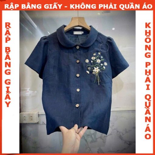 Rập giấy A0 áo cổ sen mã 1735