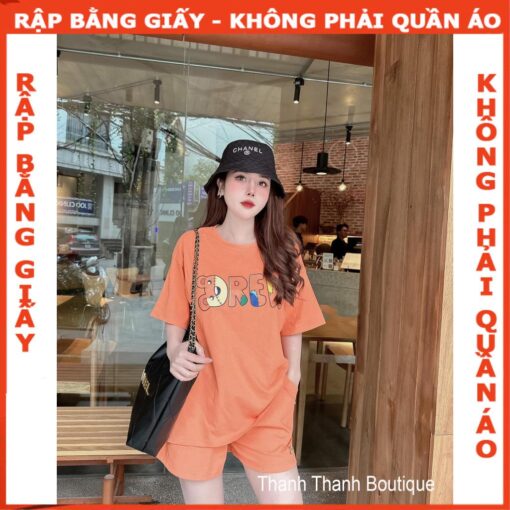 Rập giấy A0 may bộ thun nữ mã 305 - Hình ảnh 3
