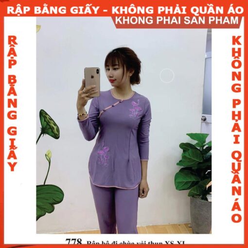 Rập giấy A0 bộ thun mã 778 (BẢN VẼ) - Hình ảnh 2