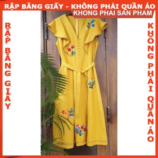 Rập giấy A0 mã 768 - đầm cánh tiên - Hình ảnh 2