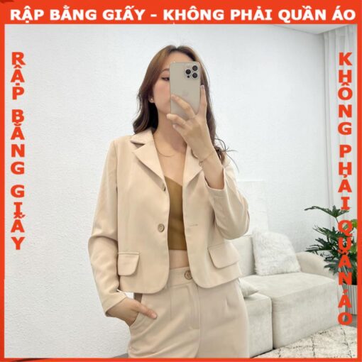Rập  set bộ vest 1 lớp mã 1639 ( râp áo + rập quần) - Hình ảnh 4