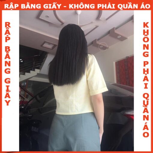 Rập giấy A0 mã 84 - Rập quần bagy - Hình ảnh 5