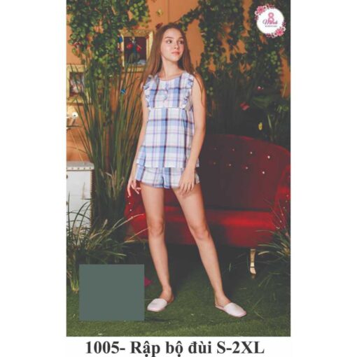 Rập giấy A0 mã 1005- Rập bộ đùi nữ - Hình ảnh 2