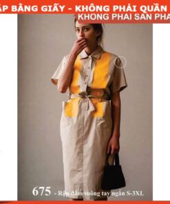 Rập mã 675 rập đầm dáng suông