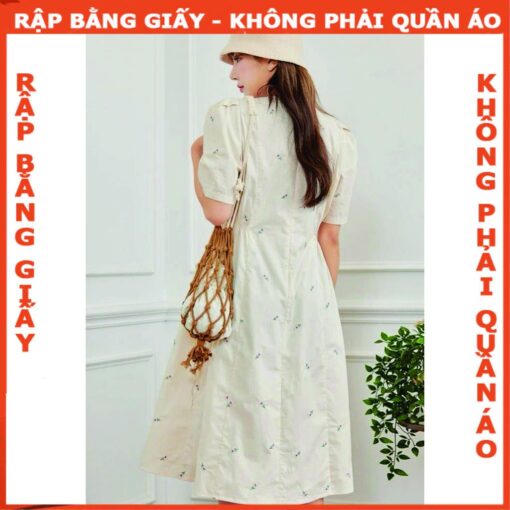 Rập giấy A0 may đầm nữ mã 61 - Hình ảnh 3