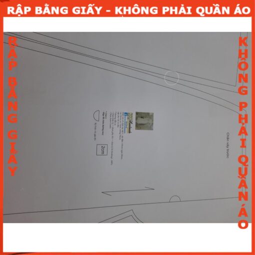 Rập giấy A0 đầm dài mã 1171 - Hình ảnh 4