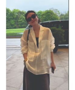 Alternative view of Rập giấy A0 áo khoác nữ mã 1727