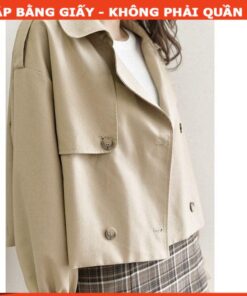 Alternative view of Rập giấy A0 áo khoác lửng  mã 1148