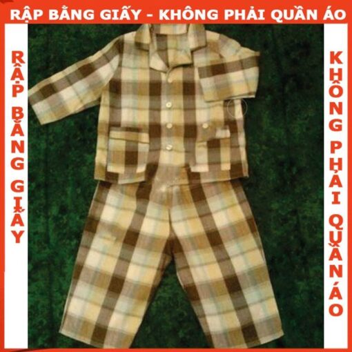 Râp giấy A0 mã R139A - bộ piyama bé