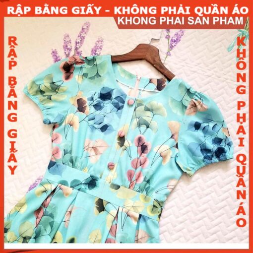 Rập giấy A0 mã 969 - rập đầm nữ - Hình ảnh 3