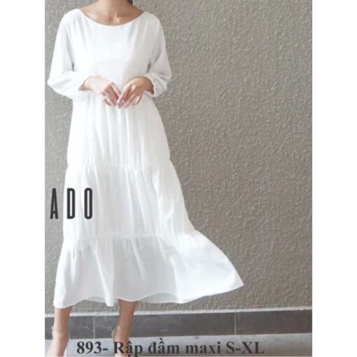 Rập giấy A0 đầm nữ mã 893 - Hình ảnh 3