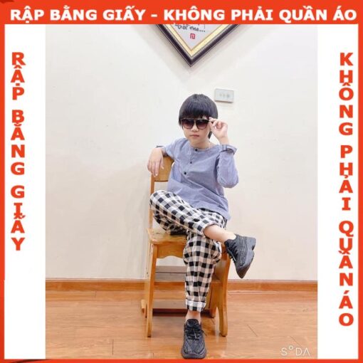 Rập giấyA0 bộ bagy áo tay dài mã B52 - Hình ảnh 3