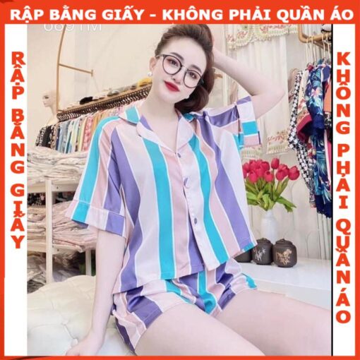Rập giấy A0 mã 1172 - bộ piyama tay ragland - Hình ảnh 2
