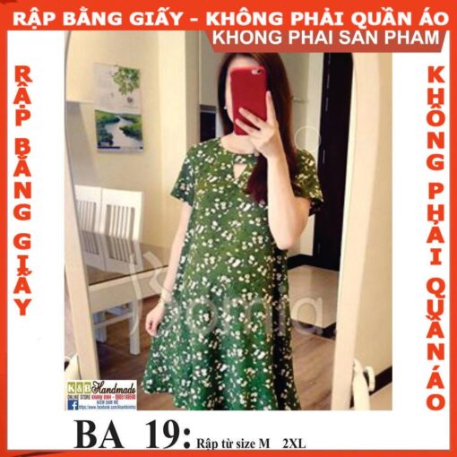 Rập BA 19- rập đầm bầu cổ tròn